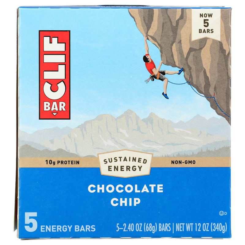 Clif Chocolate Chip Sustained Energy Protein Bar