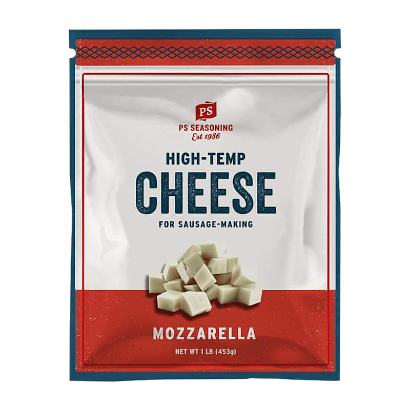 PS Seasoning High-Temp Mozzarella Cheese for Sausage Making