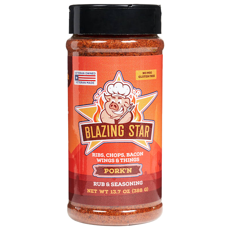 Blazing Star BBQ Pork'n Rub and Seasoning