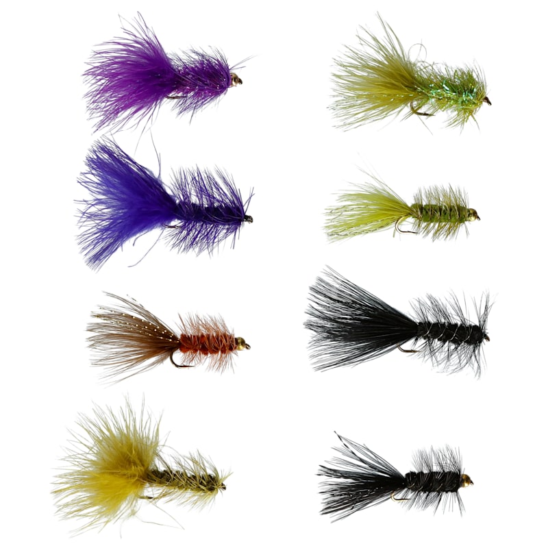 Perfect Hatch 8-Pack Grab N' Go Woolly Bugger Fly Assortment