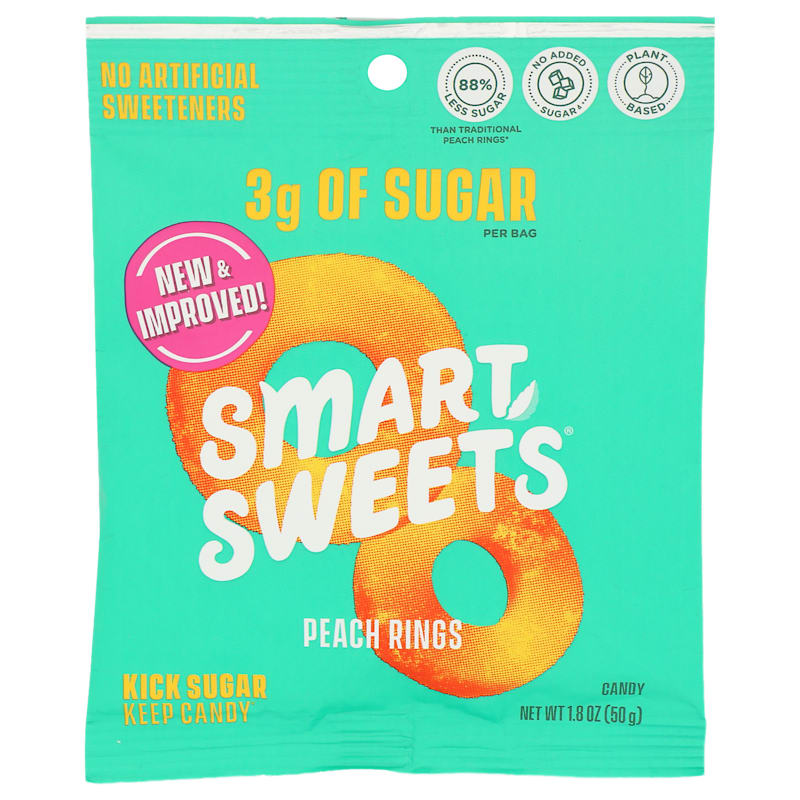 SmartSweets Peach Ring Candy