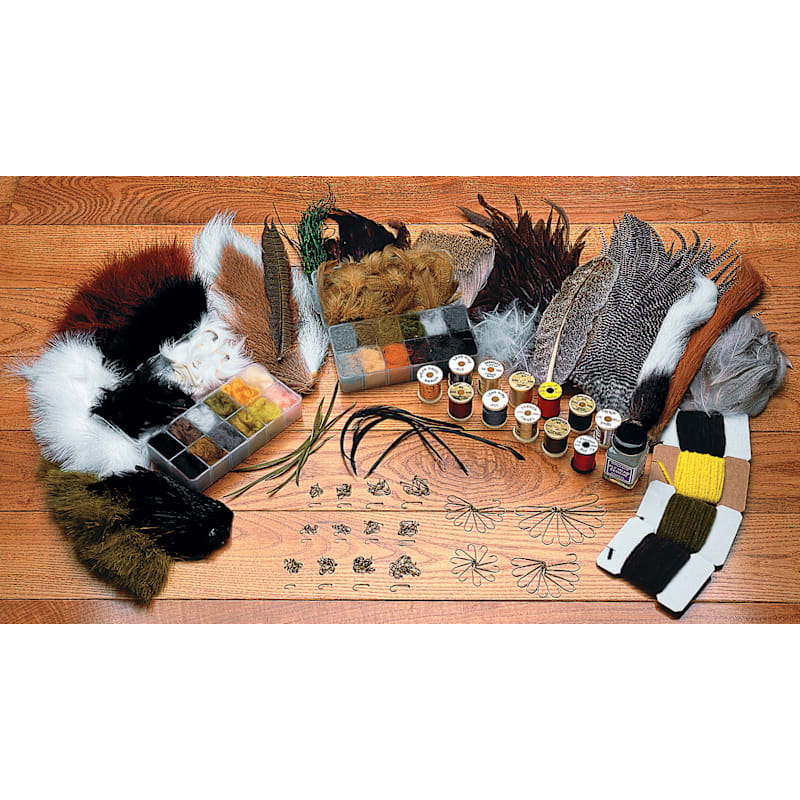 White River Fly Shop Premium Fly-Tying Material Kit