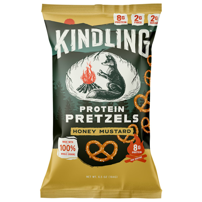 Kindling Honey Mustard Protein Pretzels