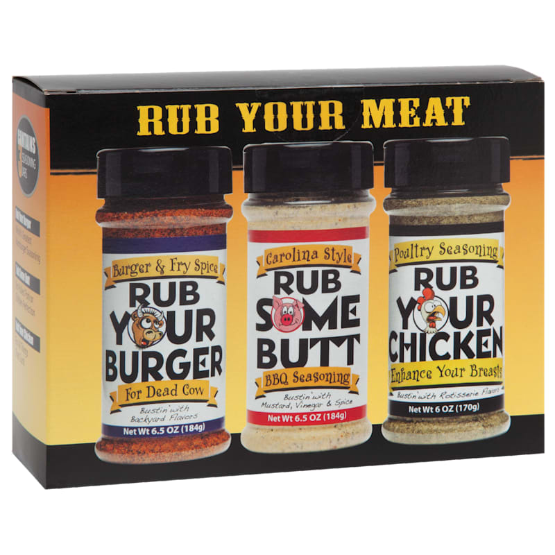 Rub Your Meat BBQ Seasoning 3-Pack