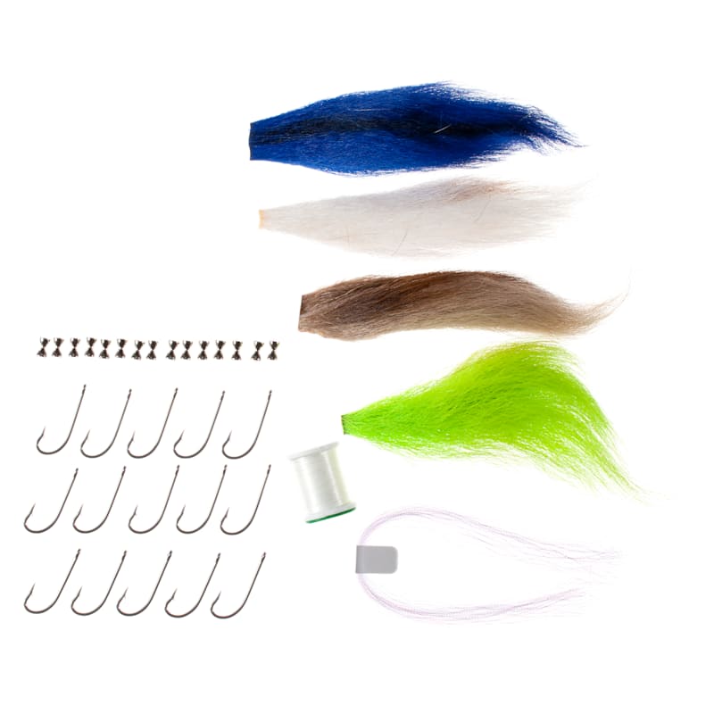 White River Fly Shop Masters Deep Minnow Saltwater Fly Tying Kit