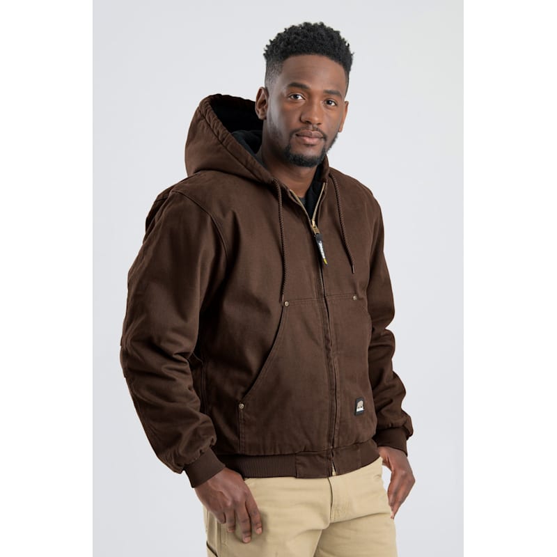 Berne Tall Original Washed Hooded Jacket for Men