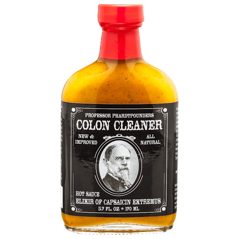 Professor Phardtpounders Colon Cleaner Hot Sauce
