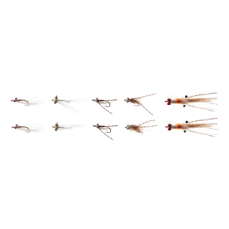 World Wide Sportsman Prestige 10-Piece Flats Shrimp Fly Assortment