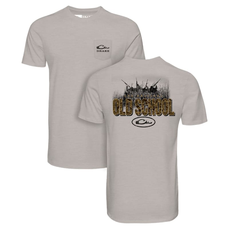 Drake Waterfowl Original Old School Short-Sleeve Pocket T-Shirt