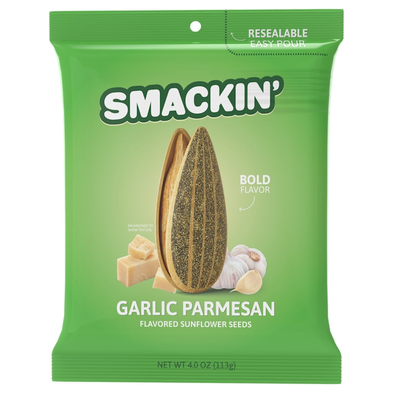 SMACKIN' Garlic Parmesan Sunflower Seeds