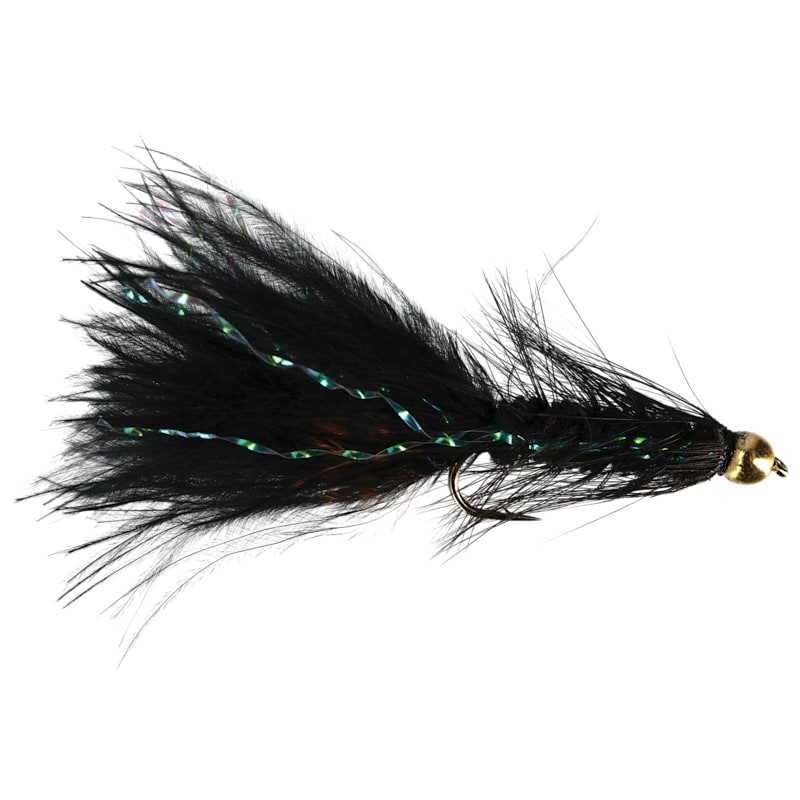 White River Fly Shop Bead-Head Crystal Woolly Bugger Flies