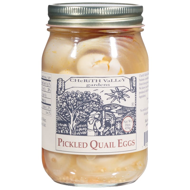 Cherith Valley Gardens Mild Pickled Quail Eggs