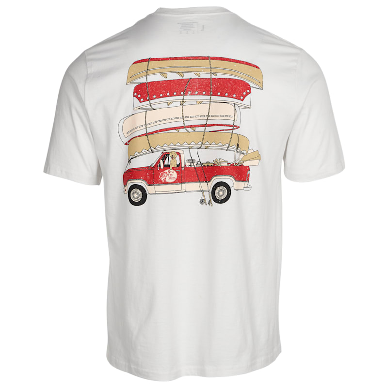 Bass Pro Shops Stacked Canoes T-Shirt for Men