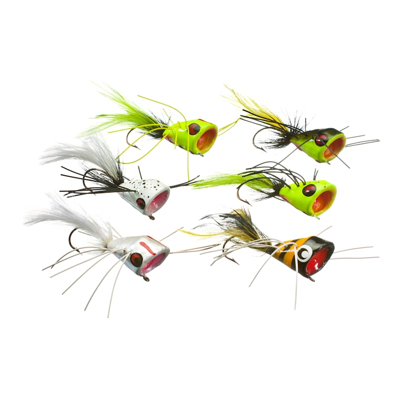 Bett's Bass Bug Popper Kit - 6-Piece