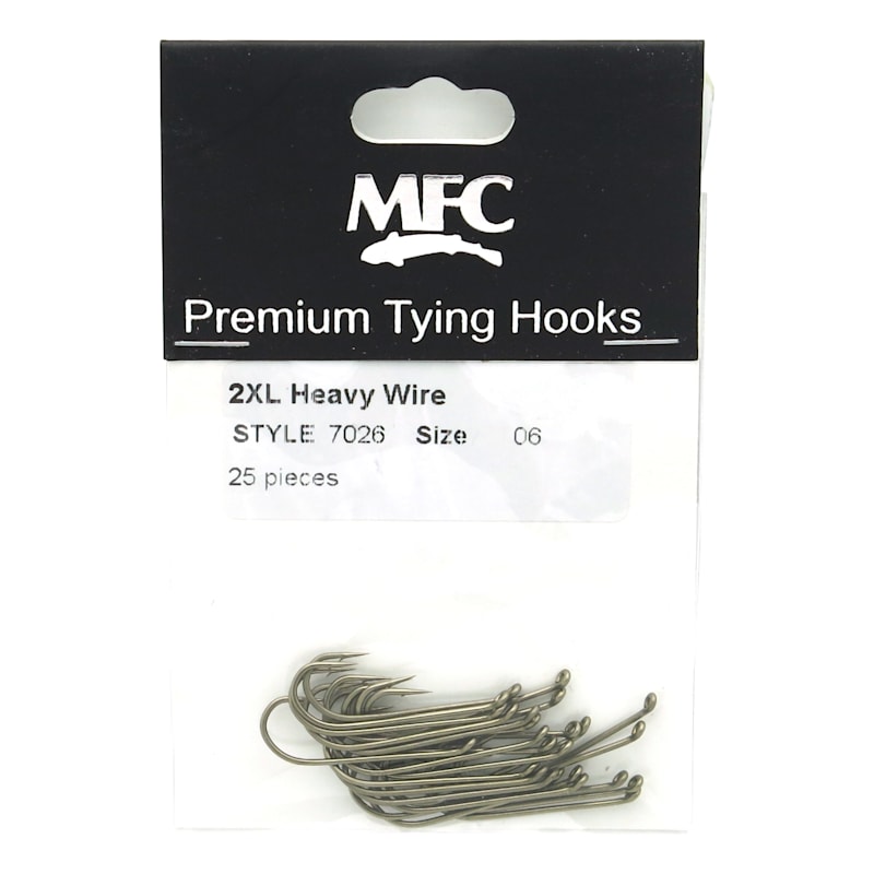 Montana Fly Company 7026 2XL Heavy-Wire Nymph/Streamer Fly Hook