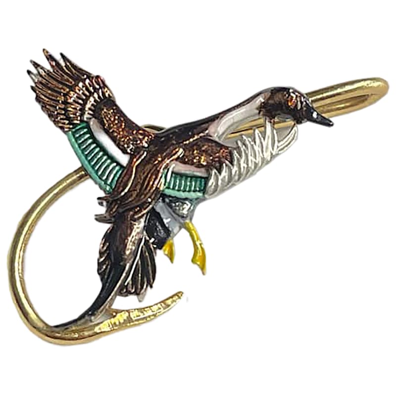 Hookits Pintail Fishing Hook Hat Pin Clip