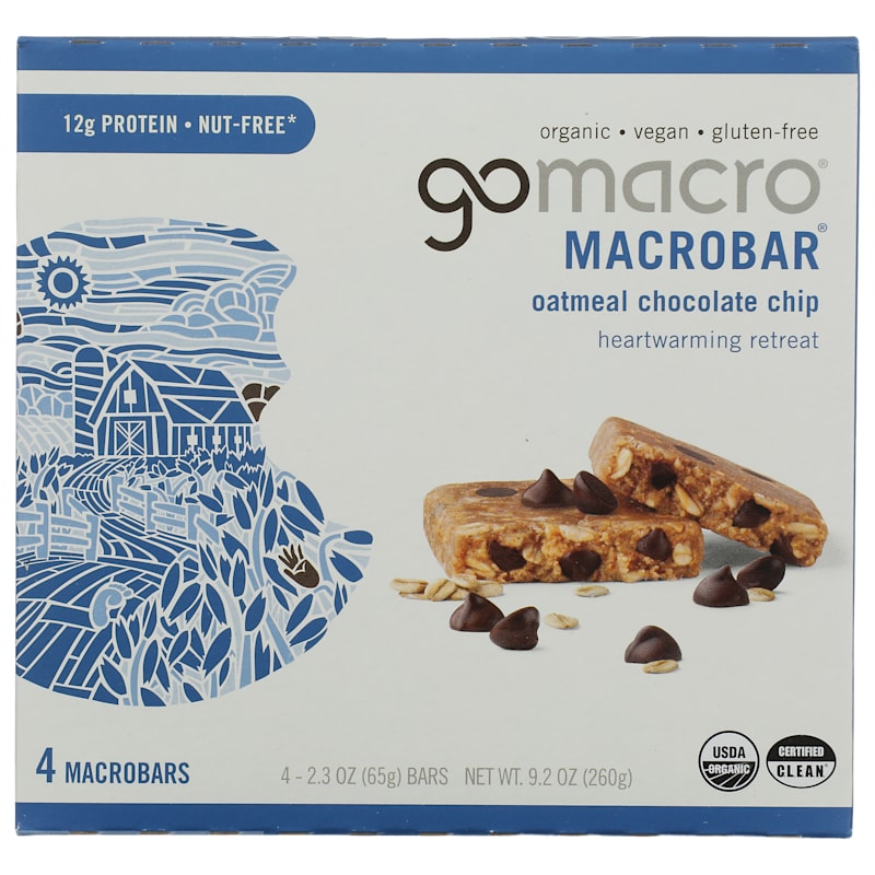 GoMacro Oatmeal Chocolate Chip Macrobar