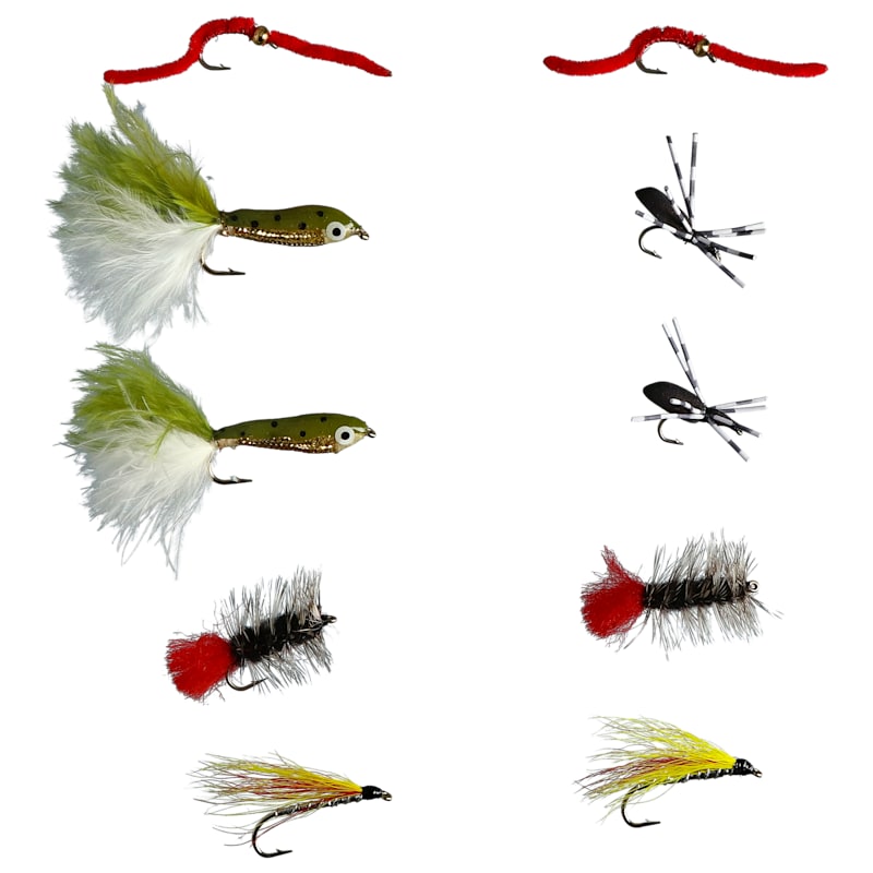 Perfect Hatch Premium 10-Pack Panfish Fly Assortment