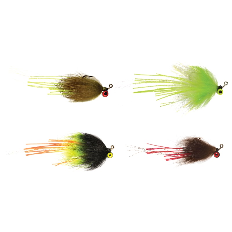 Rainy's Riendeau's Hairy Fodder Fly 4-Pack Assortment