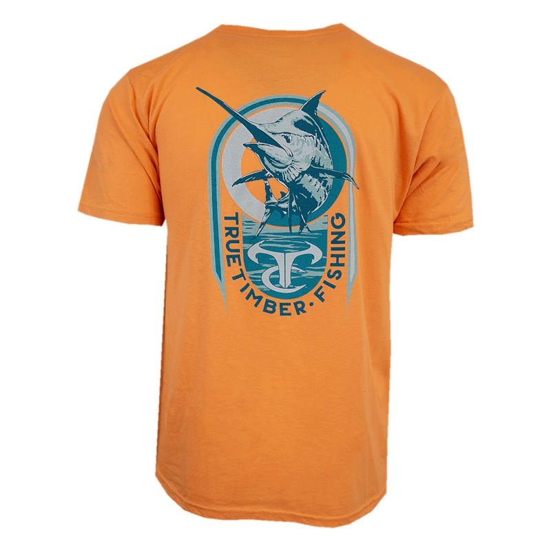TrueTimber Fishing Marlin Short-Sleeve T-Shirt for Men
