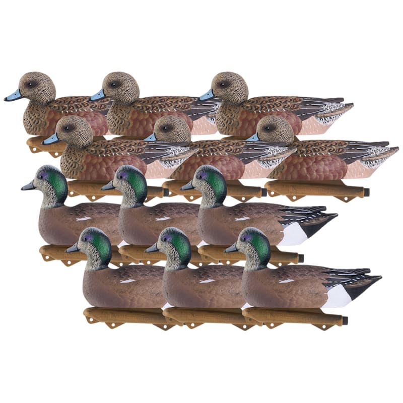 Northern Flight Big Spread Wigeon Duck Decoy 12-Pack