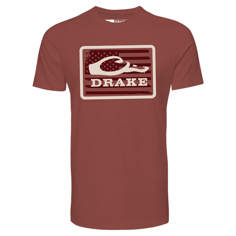 Drake Waterfowl Americana Drake Patch Short-Sleeve T-Shirt
