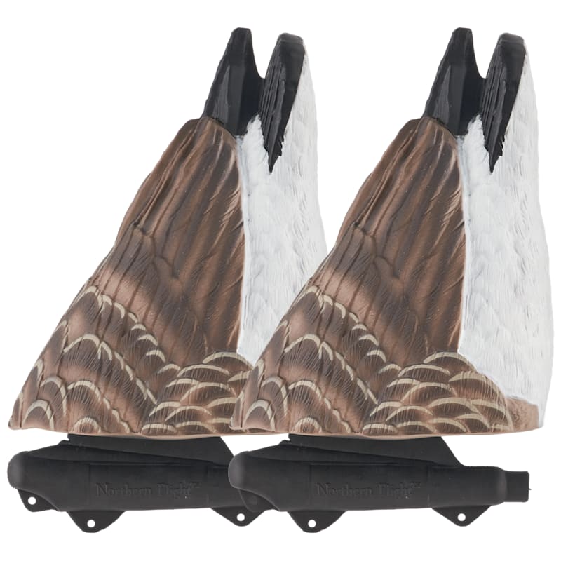 Northern Flight Big Spread Canada Goose Butt Decoy 2-Pack