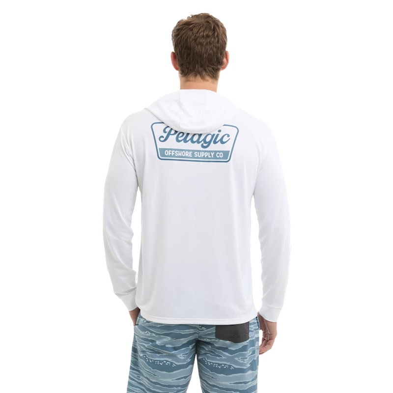 Pelagic Aquatek Dockline Hooded Long-Sleeve Fishing Shirt