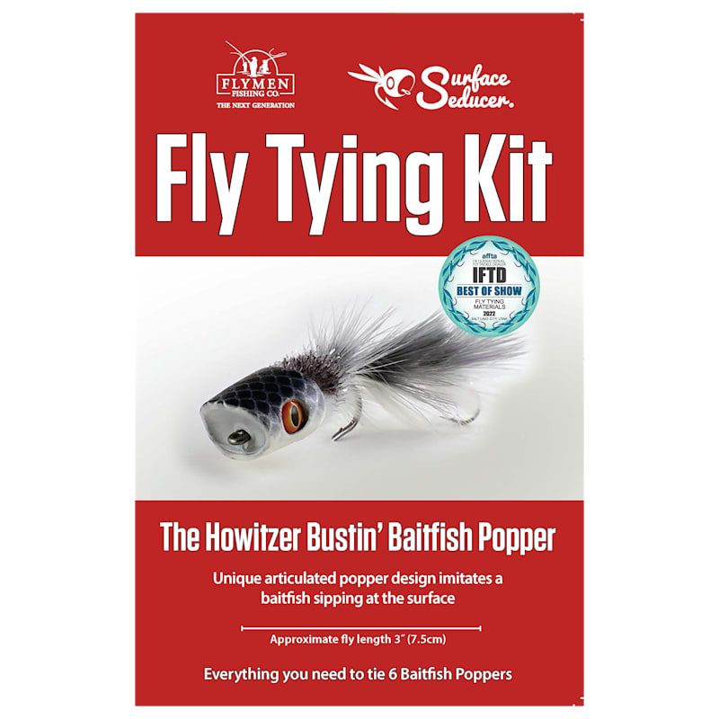 Flymen Fishing Company Howitzer Bustin' Baitfish Popper Fly-Tying Kit