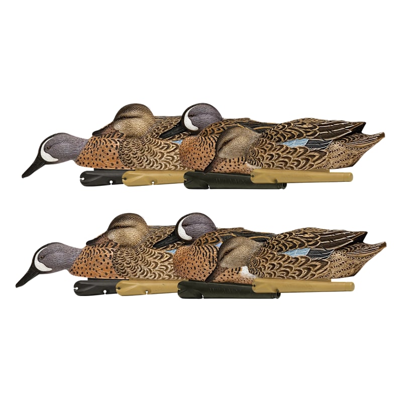 Avian-X Topflight Blue-Winged Teal Duck Decoys 6-Pack