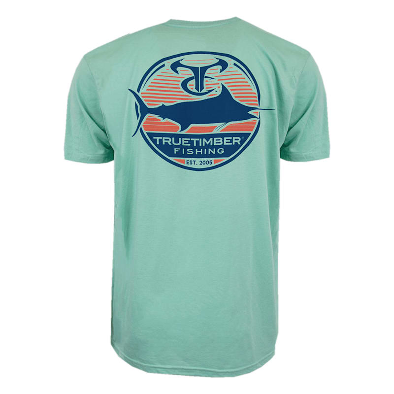 TrueTimber Fishing Marlin Est. 2005 Short-Sleeve T-Shirt for Men
