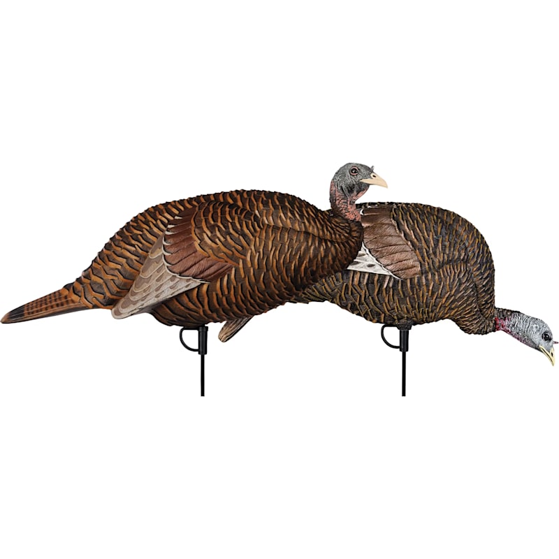 flextone Thunder Chick Breeder/Feeder Hen Turkey Decoy Combo