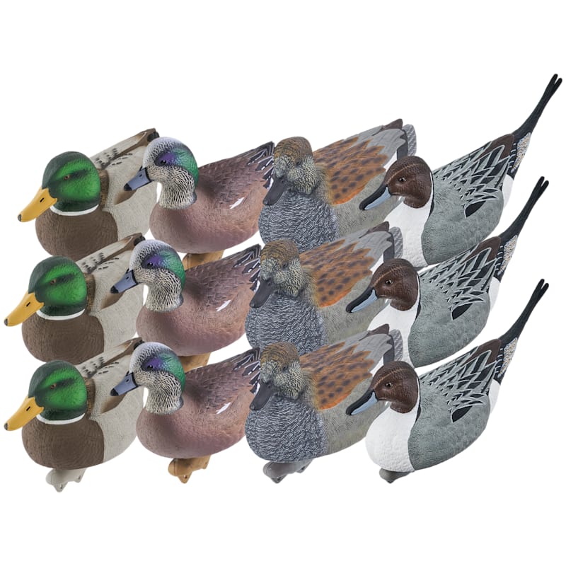 Northern Flight Big Spread Duck Decoy Marsh 12-Pack