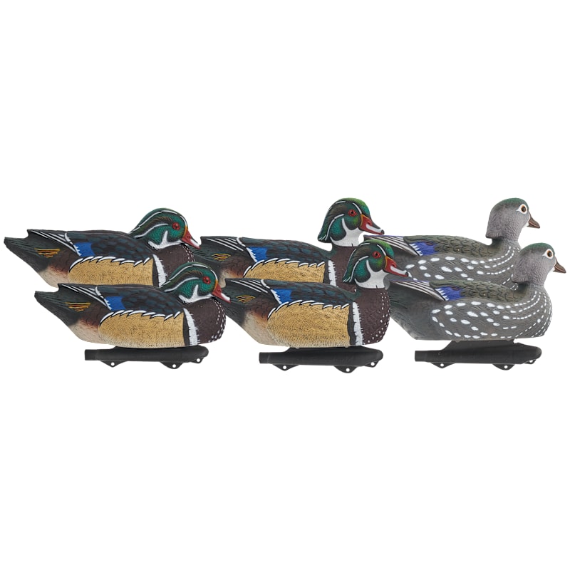 Northern Flight Pro Series Wood Duck Decoys 6-Pack
