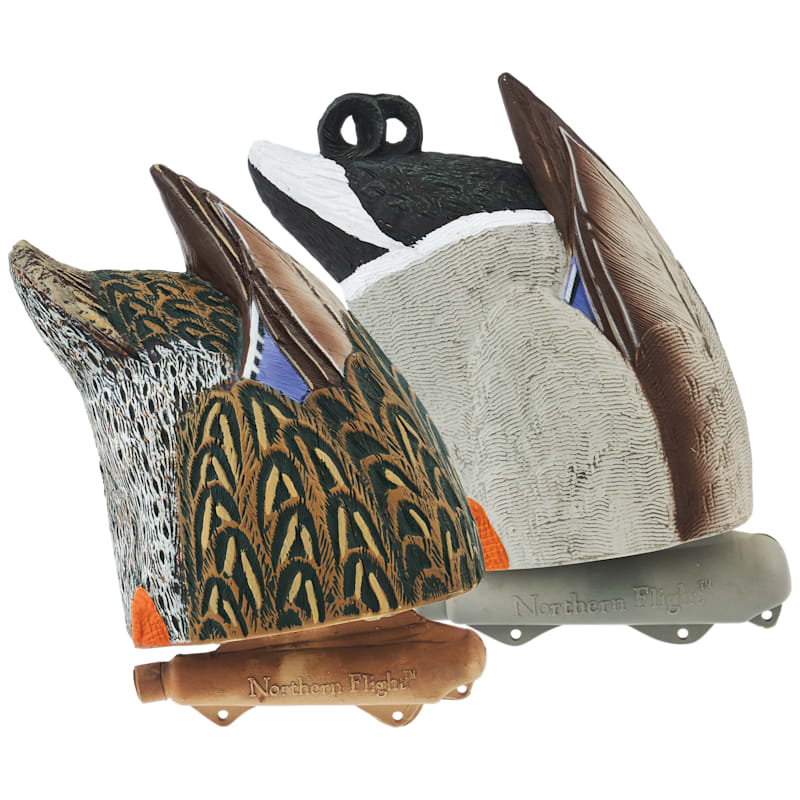 Northern Flight Big Spread Mallard Butts Duck Decoys 2-Pack