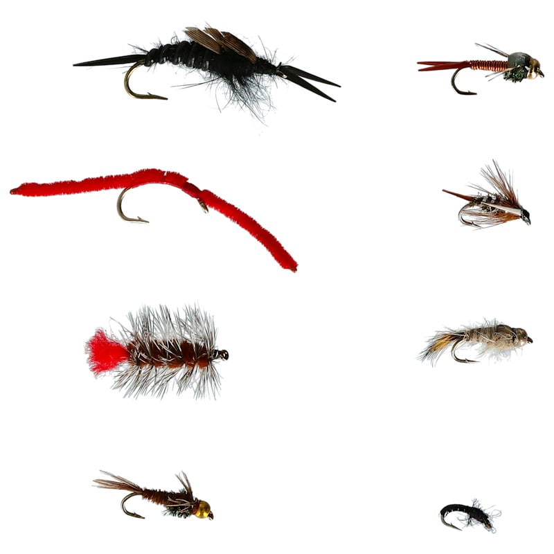 Perfect Hatch 8-Pack Grab N' Go Nymph Fly Assortment