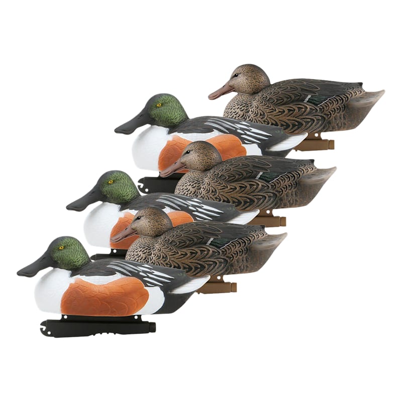 GHG Over Size Shoveler Duck Decoys 6-Pack