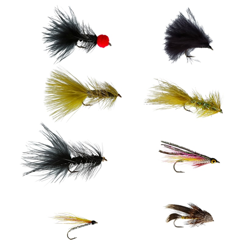 Perfect Hatch 8-Pack Grab N' Go Streamer Fly Assortment