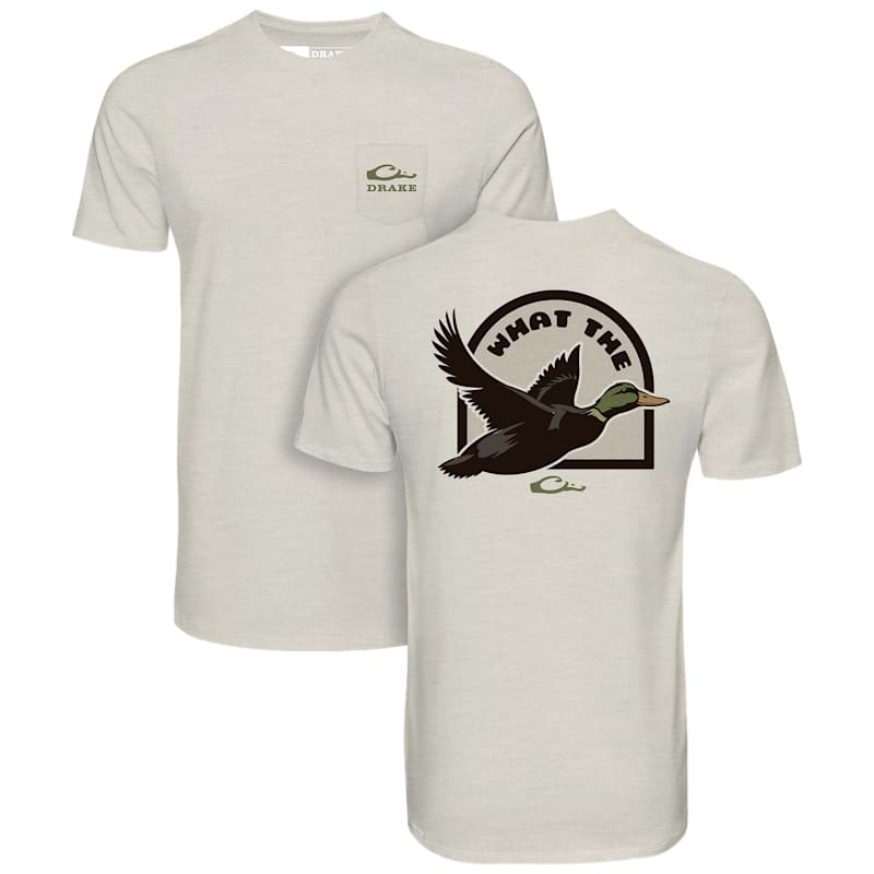 Drake Waterfowl What the Duck Short-Sleeve Pocket T-Shirt
