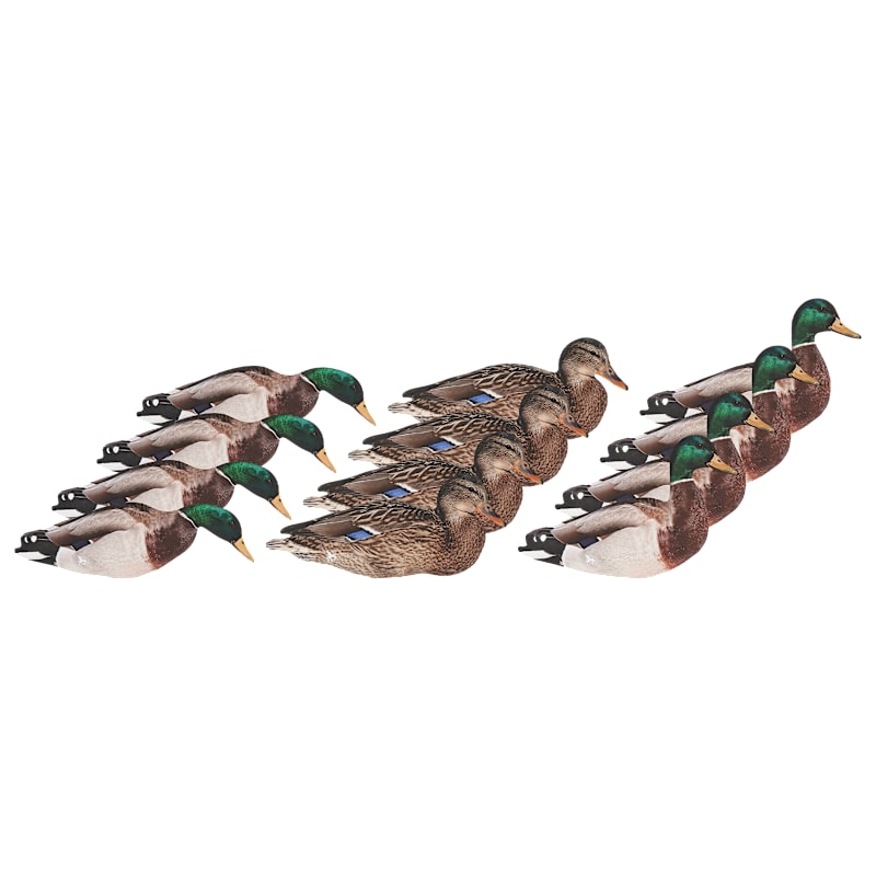 Northern Flight Mallard Silhouette Duck Decoy 12 Pack