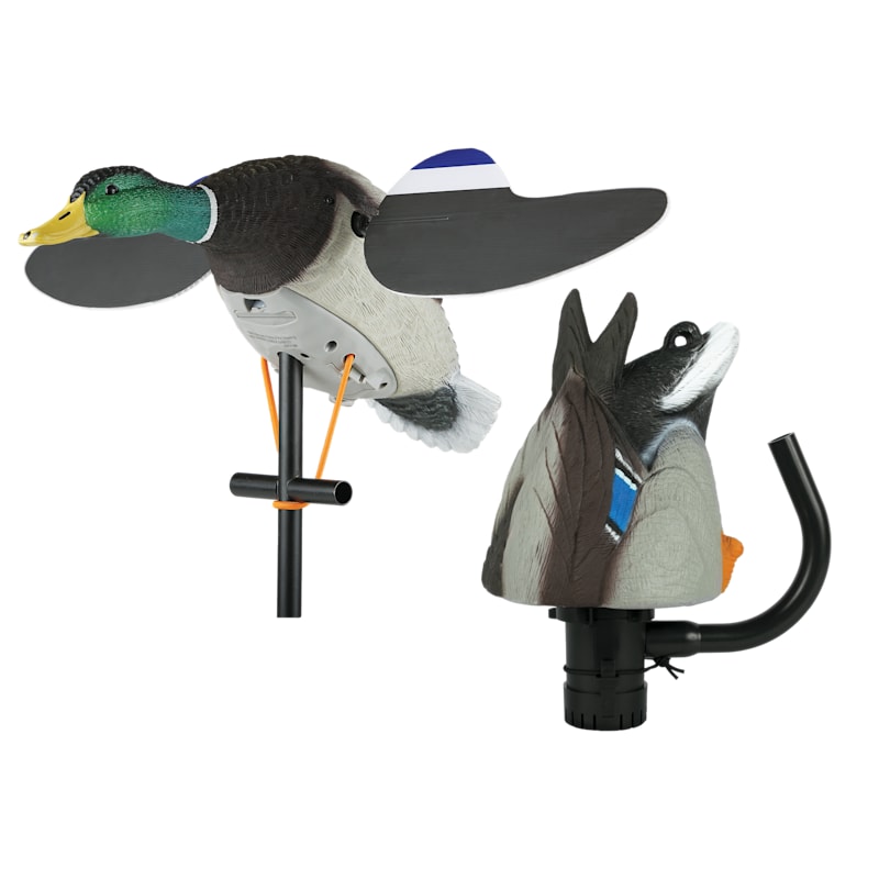 Lucky Duck Agitator 2.0 and Junior II Motorized Duck Decoy Combo