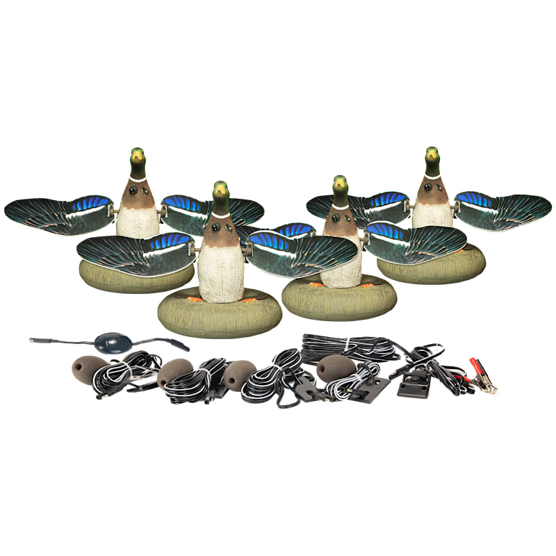 Higdon Floating Flasher 2 Plug-N-Hunt Motion Mallard Duck Decoy System