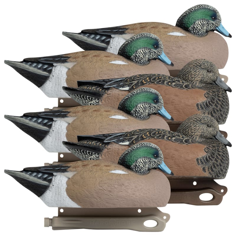 Hardcore Rugged Series Wigeon Duck Decoys 6-Pack