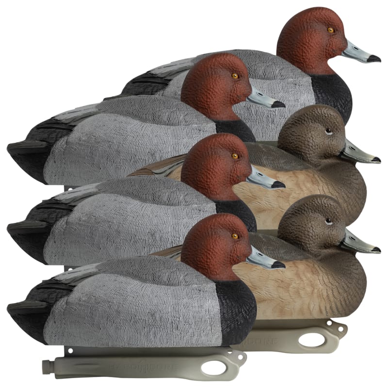 Hardcore Rugged Series Redhead Duck Decoys 6-Pack