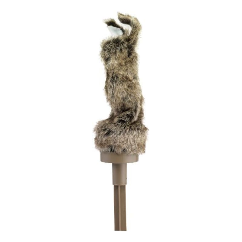 Lucky Duck Quiver Critter Predator Decoy with Metal Stake