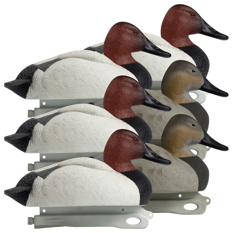 Hardcore Rugged Series Canvasback Duck Decoys 6-Pack