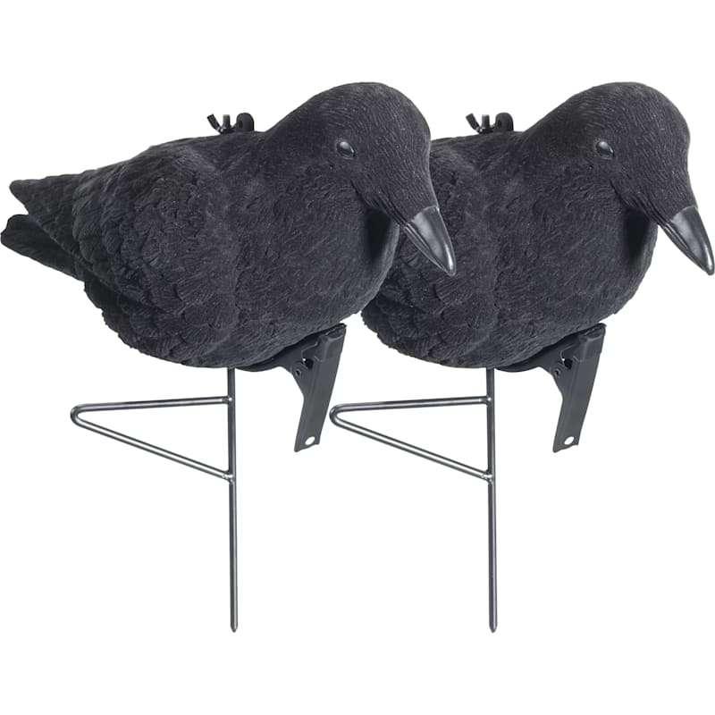 Cabela's Flocked Crow Decoy 2-Pack