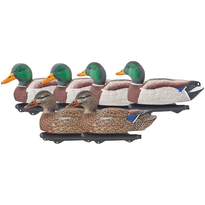 Northern Flight Pro Series Mag Mallard Duck Decoys Active 6-Pack