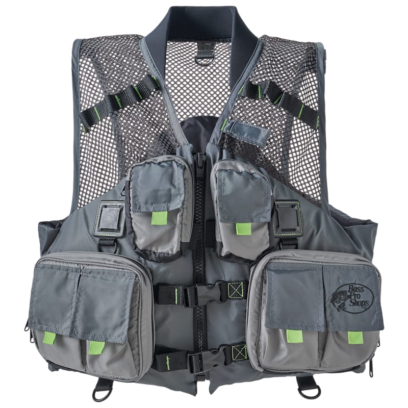 Bass Pro Shops Tournament Fishing Mesh Life Jacket