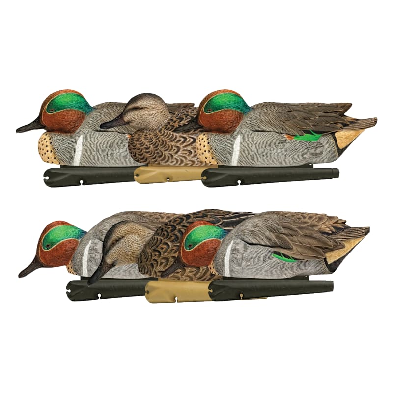 Avian-X Topflight Green-Winged Teal Duck Decoys 6-Pack
